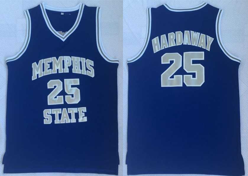 Memphis State University 25 Penny Hardaway Blue College Basketball Jersey,We sell and wholesale Memphis State University 25 Penny Hardaway Blue College Basketball Jersey on line form chian!
